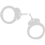 light gray handcuffs icon