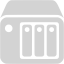 light gray nas icon