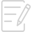 light gray notepad icon