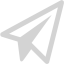 light gray paper plane icon