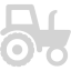 light gray tractor icon