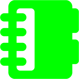 Lime Agenda Icon Free Lime Agenda Icons