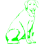 lime dog 13 icon