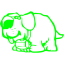 lime dog 30 icon