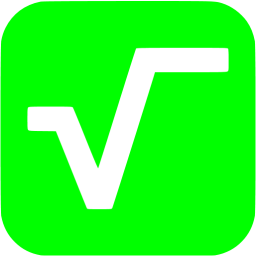 square root icon