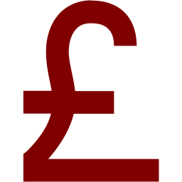 british pound 2 icon