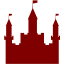 maroon castle icon