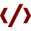 maroon code 2 icon