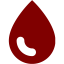 maroon droplet icon