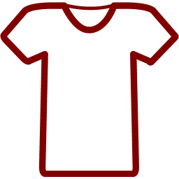 Download Maroon shirt 4 icon - Free maroon clothes icons