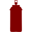 maroon spray can icon