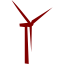 maroon windmill icon