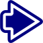 navy blue arrow right icon