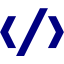 navy blue code 2 icon