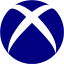 navy blue consoles xbox icon