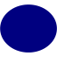 navy blue ellipse icon