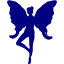 navy blue faery icon