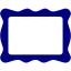 navy blue frame icon