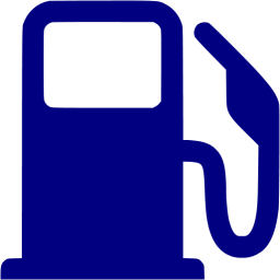 Navy blue gas station 2 icon - Free navy blue gas icons