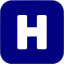 navy blue hospital 2 icon