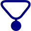 navy blue medal 2 icon