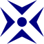 navy blue meeting point icon