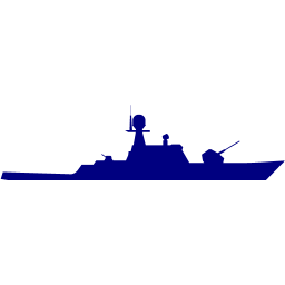 Navy blue military boat icon - Free navy blue boat icons