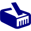 navy blue rj45 icon