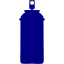 navy blue spray can icon