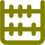 olive abacus icon