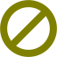 olive ban icon