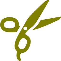 barber scissors icon