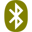 olive bluetooth icon