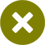 olive cancel icon