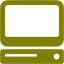 olive computer icon