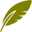 olive feather icon