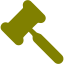 olive gavel 2 icon