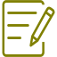 olive notepad icon