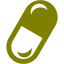 olive pill 2 icon