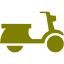 olive scooter icon