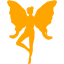 orange faery icon