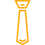 orange tie 2 icon