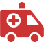 persian red ambulance 2 icon