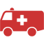 persian red ambulance 4 icon