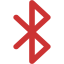 persian red bluetooth 2 icon