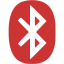 persian red bluetooth icon