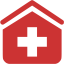 persian red clinic icon