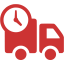 persian red delivery icon