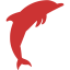 persian red dolphin 2 icon