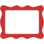 persian red frame icon